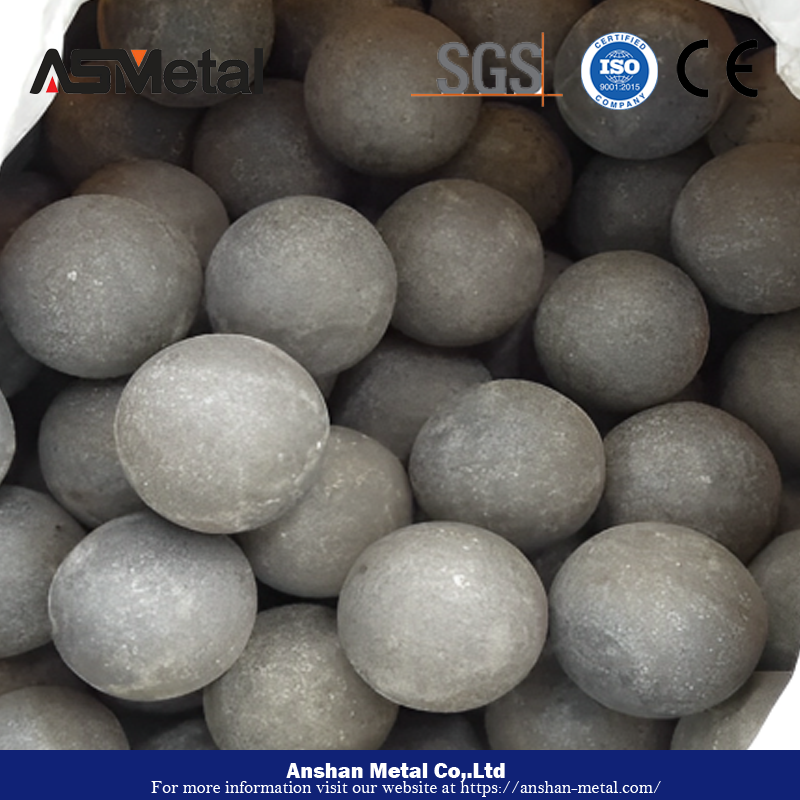 Forged steel grinding media ball for ball mill (Dimensions: 12mm 20mm 50mm 100mm 180mm)