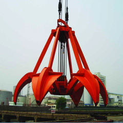 Factory Direct Sale Orange Peel Grapple Hydraulic Multi Disc Grab