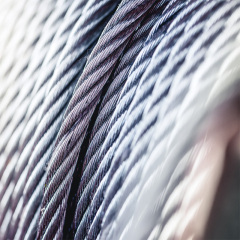 Steel Wire Rope Heavy Duty Galvanized Wire Rope Hoist 6*36WS 6*37S Crane Rope for Lifting Aircraft Cable