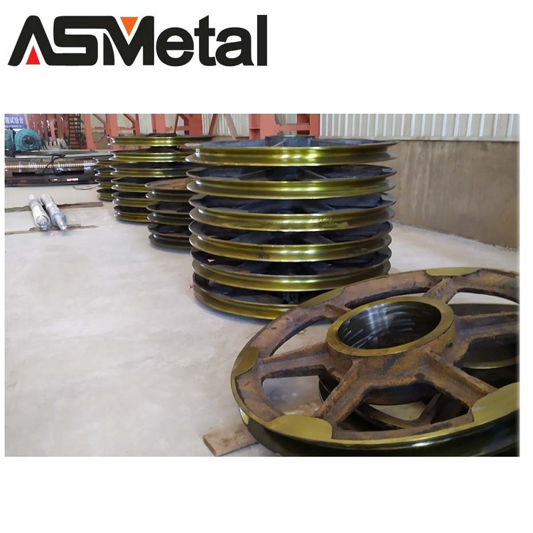 mining excavator pulley