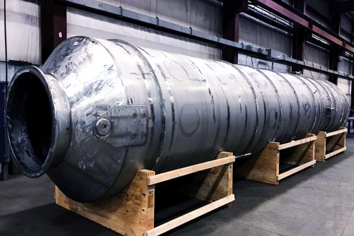 Stainless steel marine scrubber