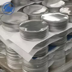Φτηνές γκοφρέτες δίσκου αλουμινίου στρογγυλό φύλλο Κατασκευαστές αλουμινίου