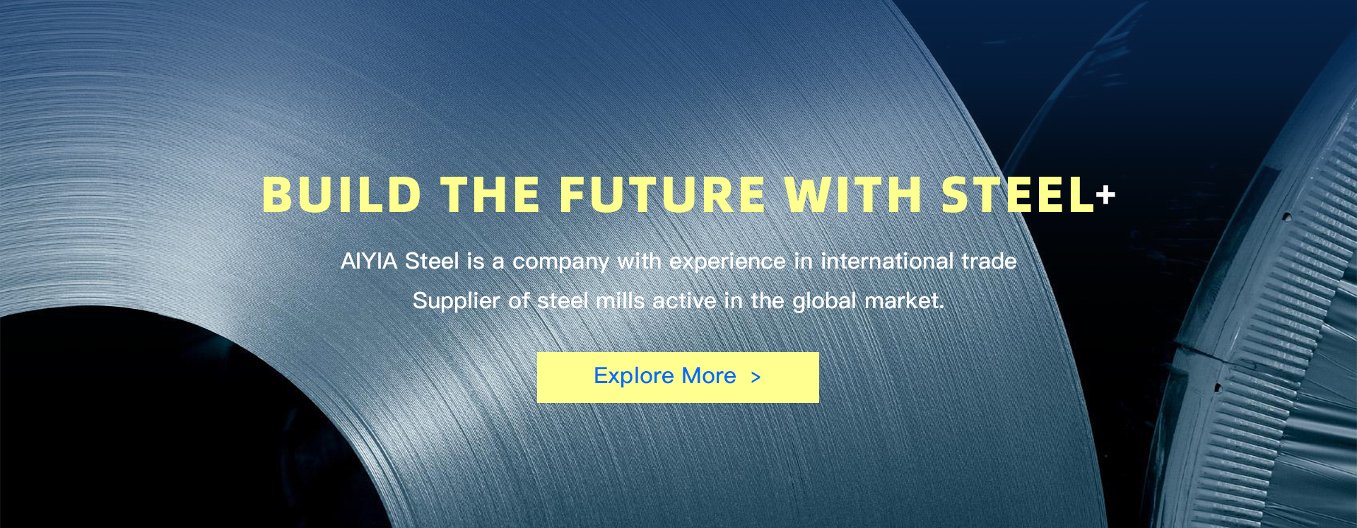 BUILD THE FUTURE WITH STEEL+