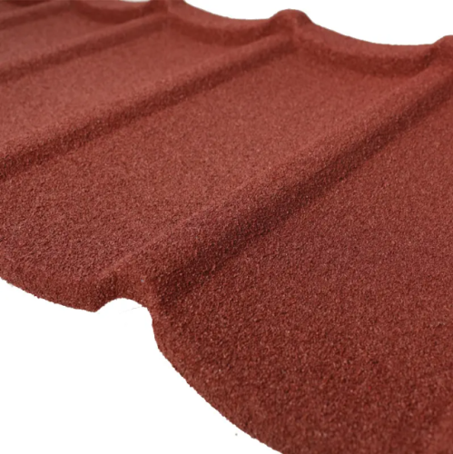Best quality bond stone coated metal steel roofing tiles shingles sheets wave roof tiles