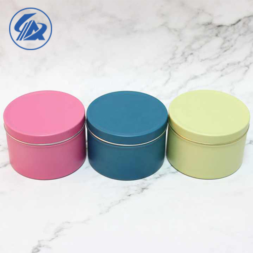 Factory Custom Aluminium Jar Container Empty Metal Can Packaging Small Round Box