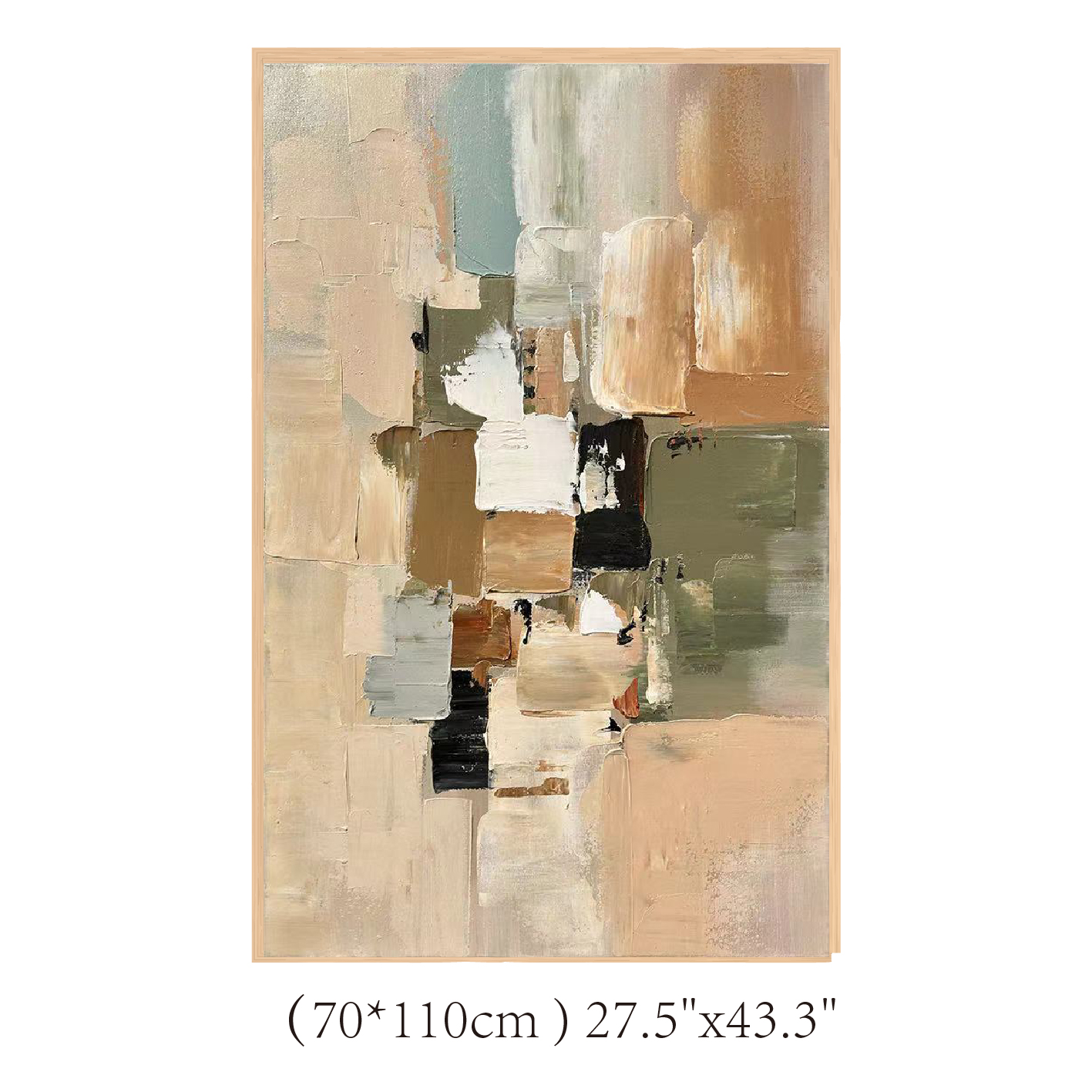 （70x110cm ) 27.5"x43.3"