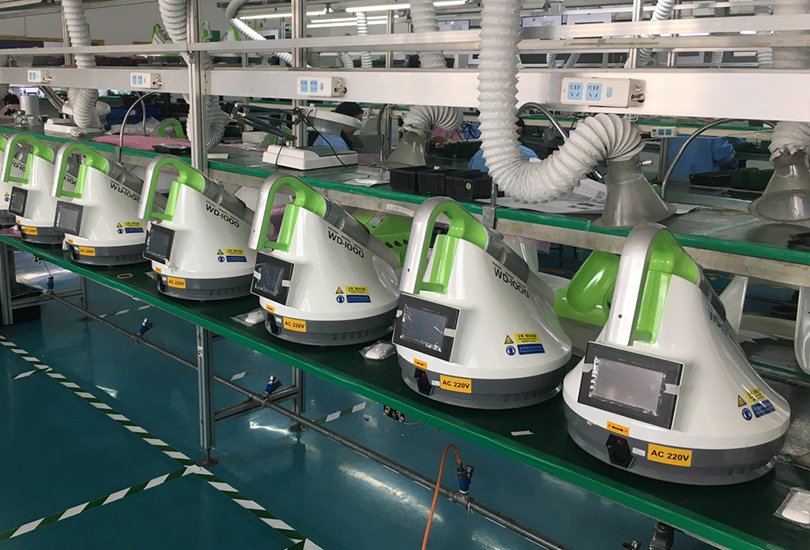 Dry fog disinfection machine 2