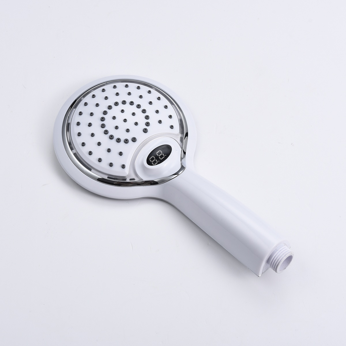 Tecmolog ABS Plastic Handheld Showerheads, Water Temperature Controlled Color Changing LED Shower-Head BS150W/BS150B