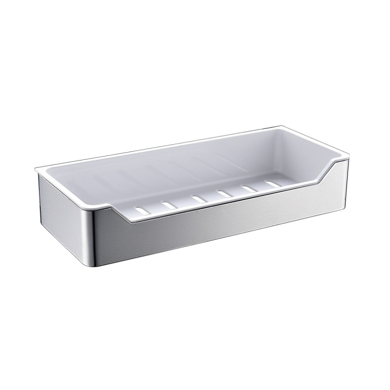 Tecmolog Stainless Steel Black/Nickel/Gold/Chrome Corner Shelf Caddy Bathing Platform with Hooks Wall Nail Storage SBH190/SBH190B/SBH190J/SBH190NA