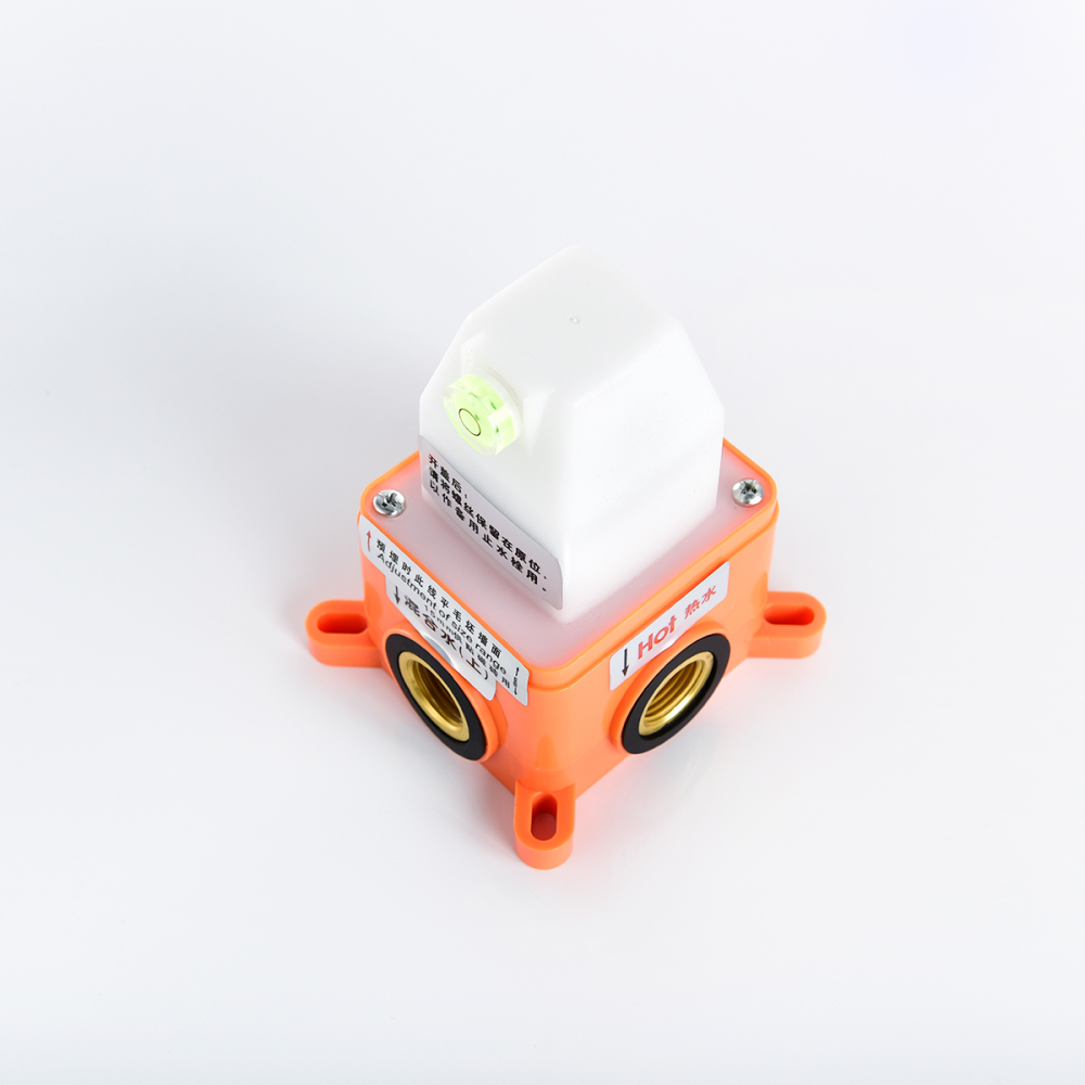 Tecmolog Rain Shower System Brass Fixed Shower Head Rain Mixer Shower Combo Wall Mounted Shower Trim Kit with Rough-in Valve BC313A