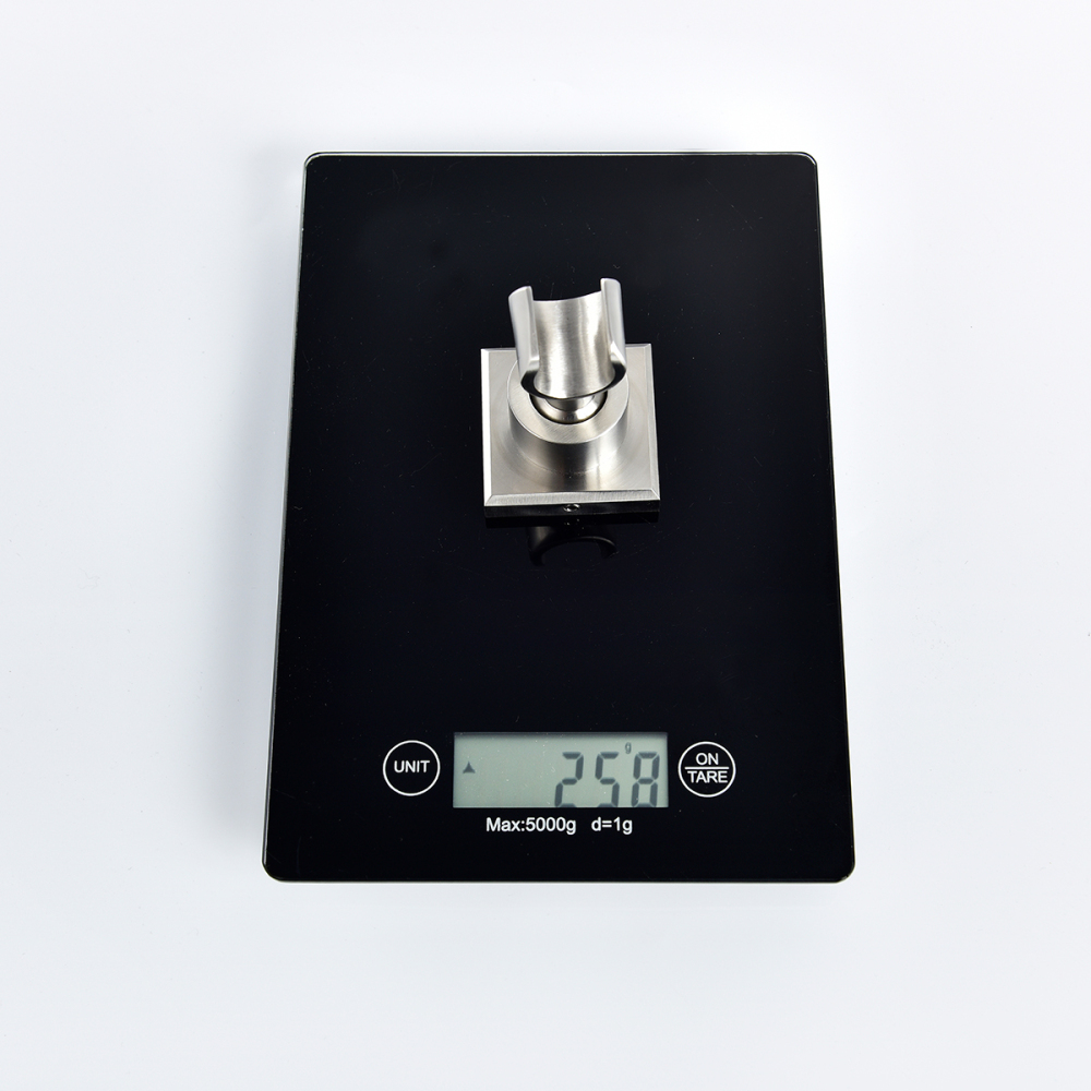 Tecmolog Stainless Steel Drilling Shower Holder for Handheld Showerhead, Removable Round/Square Shower Bracket, ST31/ST31A