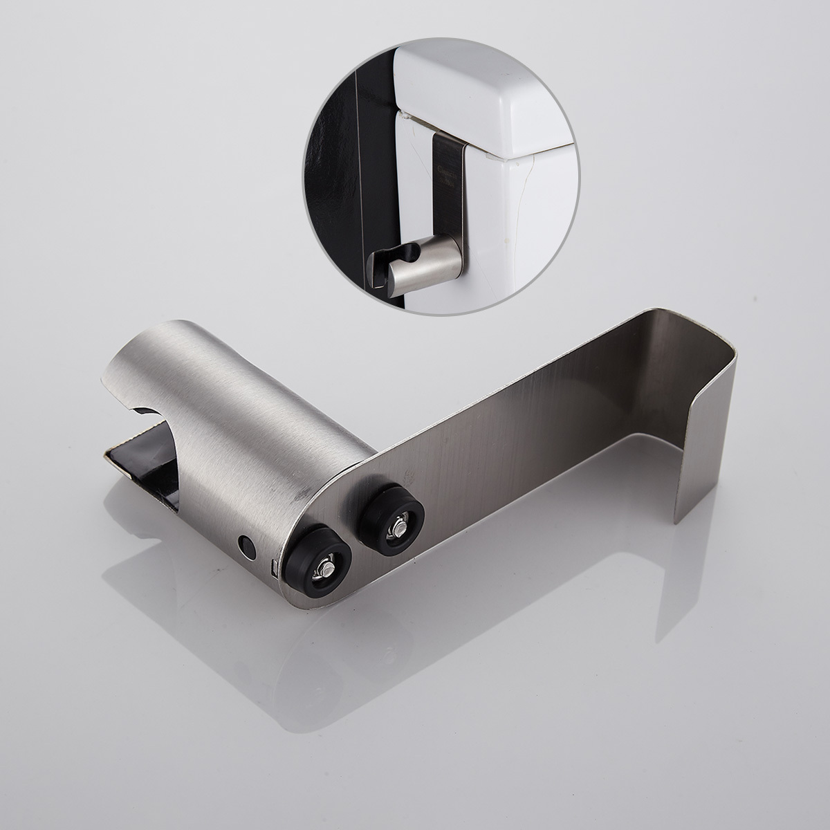 Tecmolog Stainless Steel Button Type 2-Ways mode Hand Held Shattaf, Bidet Sprayer Set with G7/8 Diverter WS024BFM