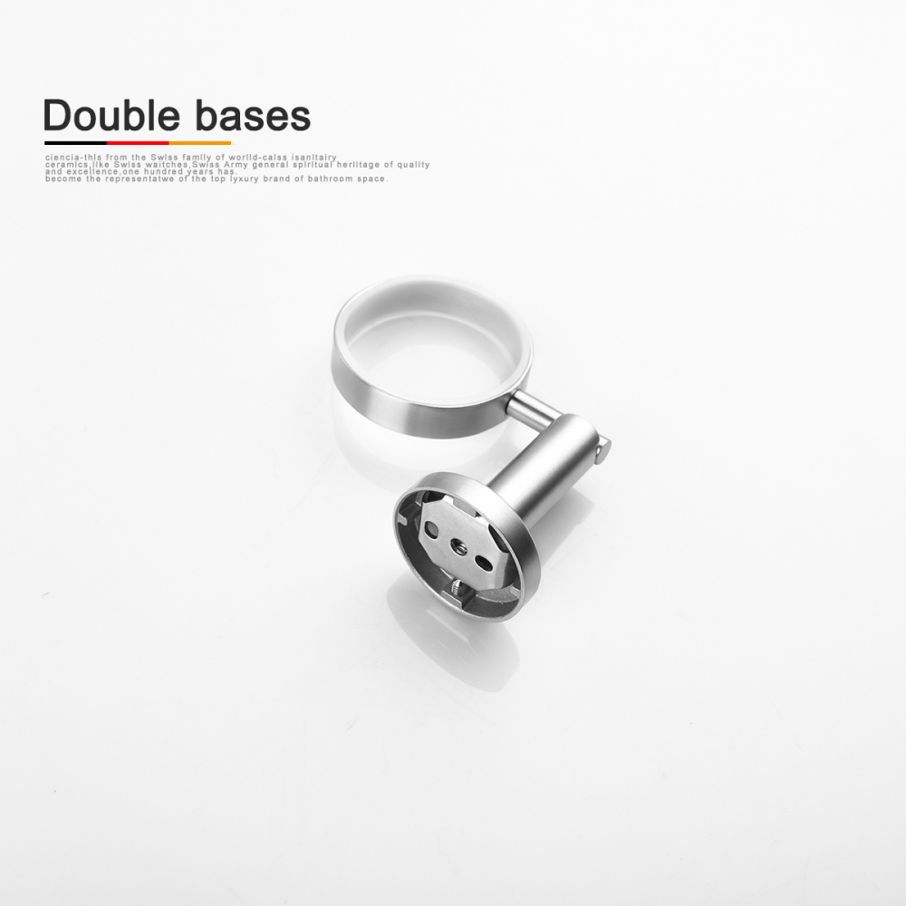 Tecmolog SUS304 Stainless Steel Wall Mounted Liquid Soap Dispenser Holder Bathroom Accessory SBH166/SBH075/SBH101