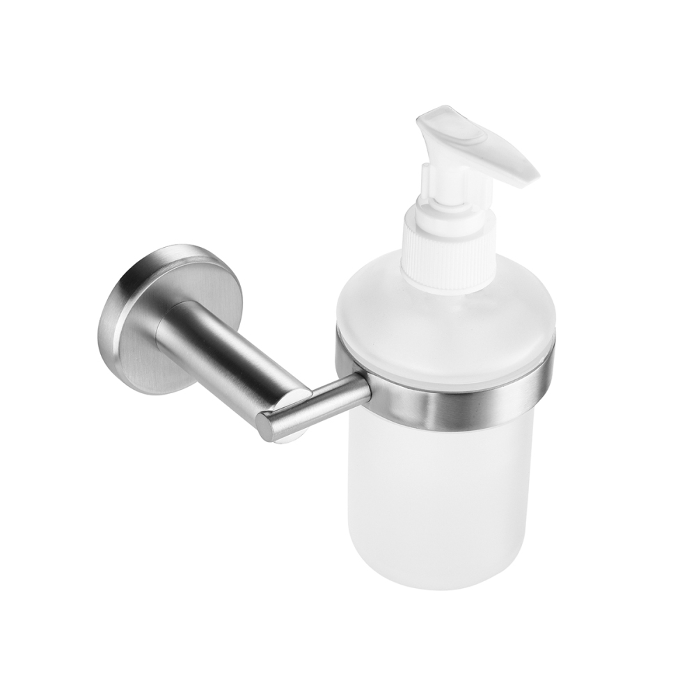 Tecmolog SUS304 Stainless Steel Wall Mounted Liquid Soap Dispenser Holder Bathroom Accessory SBH166/SBH075/SBH101