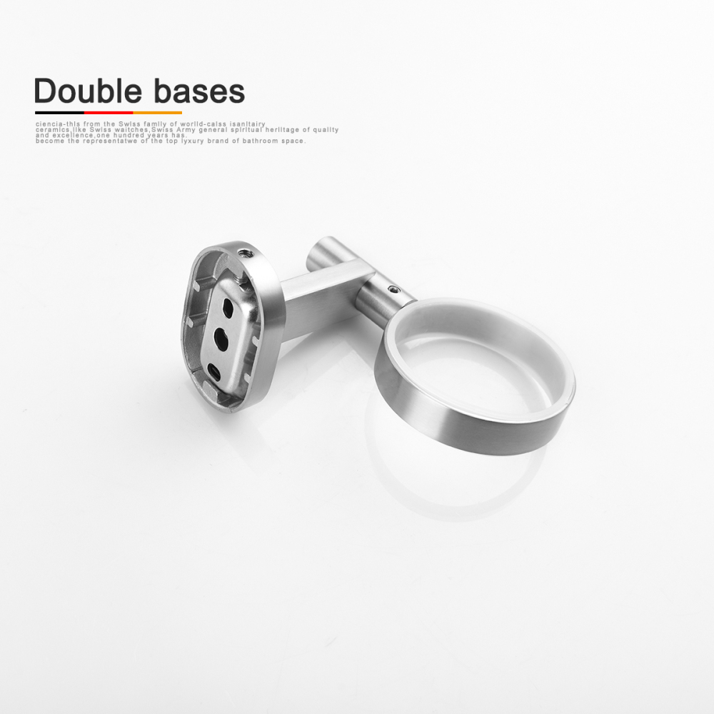 Tecmolog SUS304 Stainless Steel Wall Mounted Liquid Soap Dispenser Holder Bathroom Accessory SBH166/SBH075/SBH101