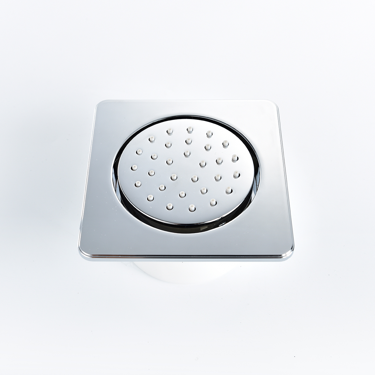Tecmolog Brass Chrome Round/Square Shower Body Spout, Rainfall Spray Spa Spout for Bathroom SFA028/SFA028A