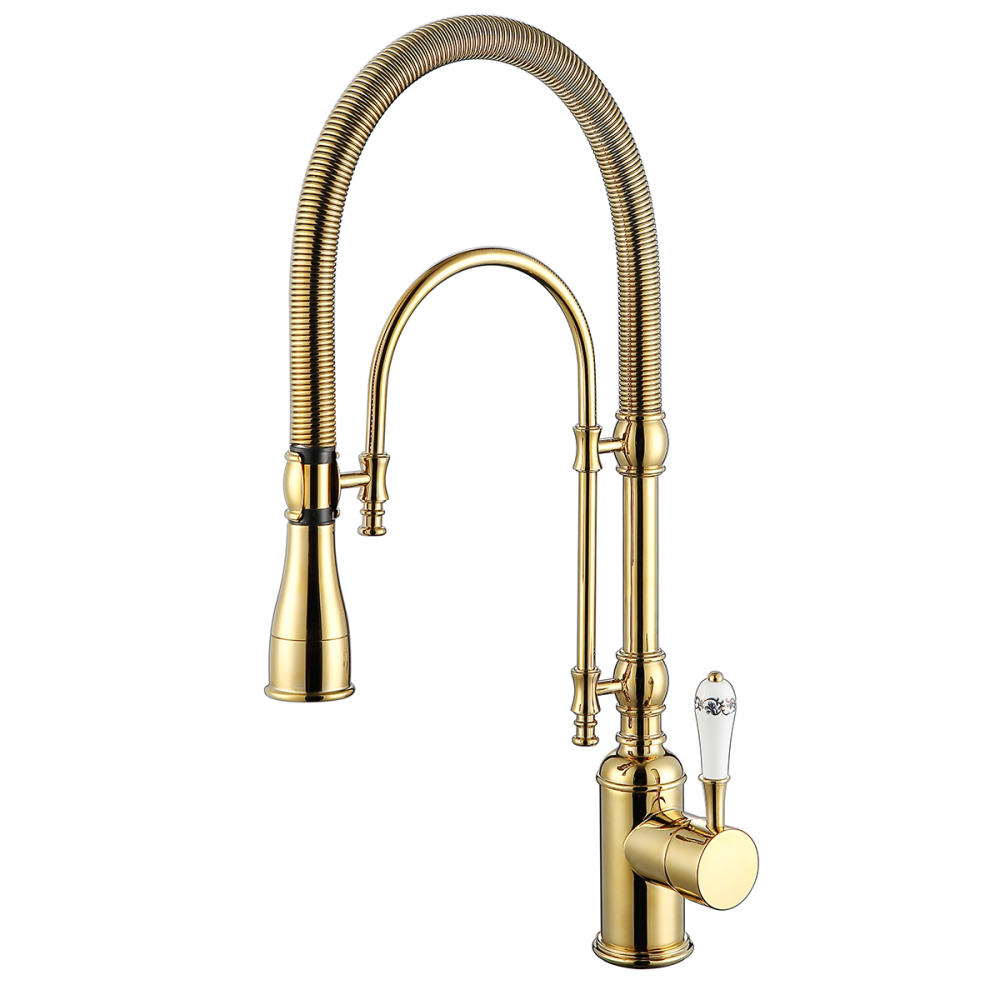 Tecmolog H59/H65 Grade-A Brass Body and Two-way Washing Sink Faucet with Mounting Hardware  for the Kitchen BJ1206