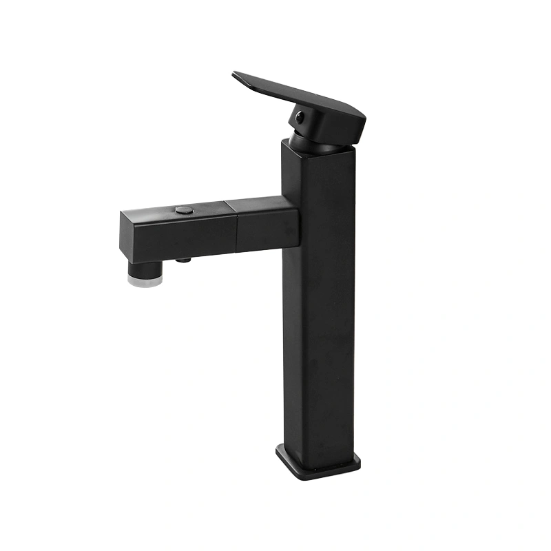 Tecmolog Basin Faucet Multi-Functional Hot And Cold Water Pull Out Faucet BB6230/BB6230A/BB6230B/BB6230C/BB6230D