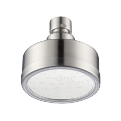 Tecmolog Stainless Steel Brushed Nickel Shower Head, Pressurized Water Saving and 360°  Rotate Shower Head