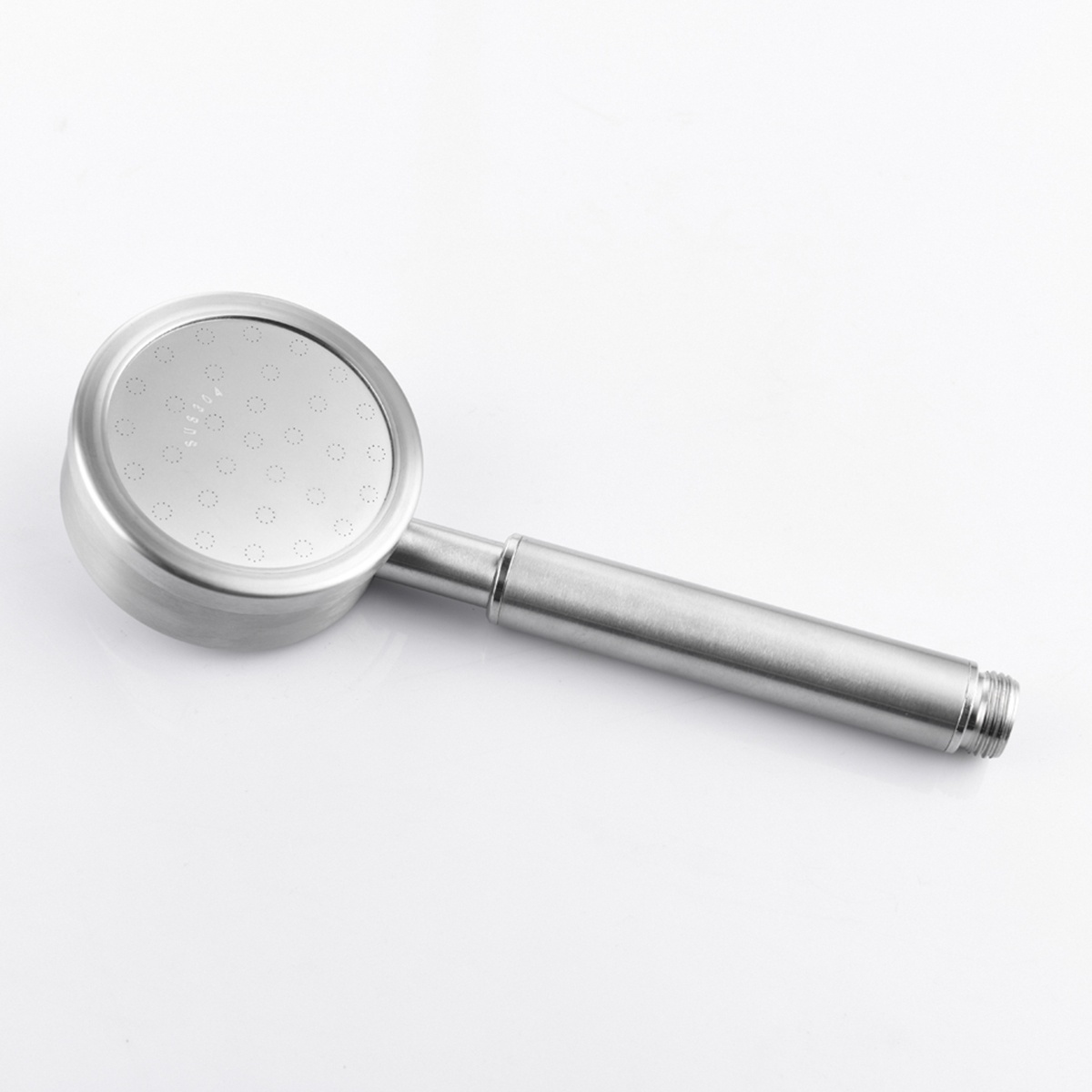 Tecmolog Stainless Steel Brushed Nickel Hand Shower, Premium 5 Spray Settings, Sperate Hand Shower For Bathroom