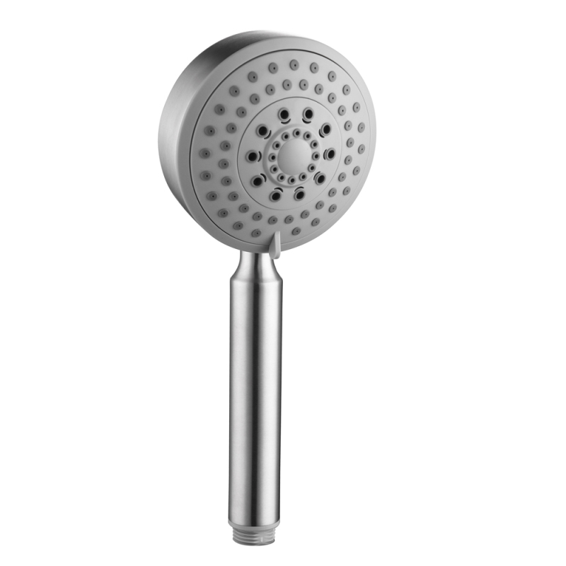 Tecmolog Stainless Steel Brushed Nickel Hand Shower, Premium 5 Spray Settings, Sperate Hand Shower For Bathroom