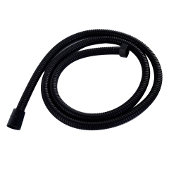 Tecmolog Stainless Steel Black Shower Hose, 1.5 Metre Anti-kink Shower Hose for Hand Held Shower Head  FHA018B