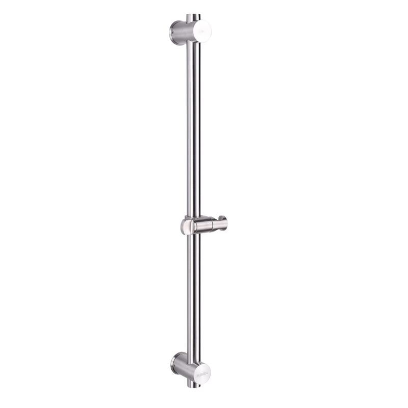 Tecmolog Stainless Steel Shower Sliding Bar/Shower Set with Adjustable Handheld Shower Holder, Wall Mount 66cm