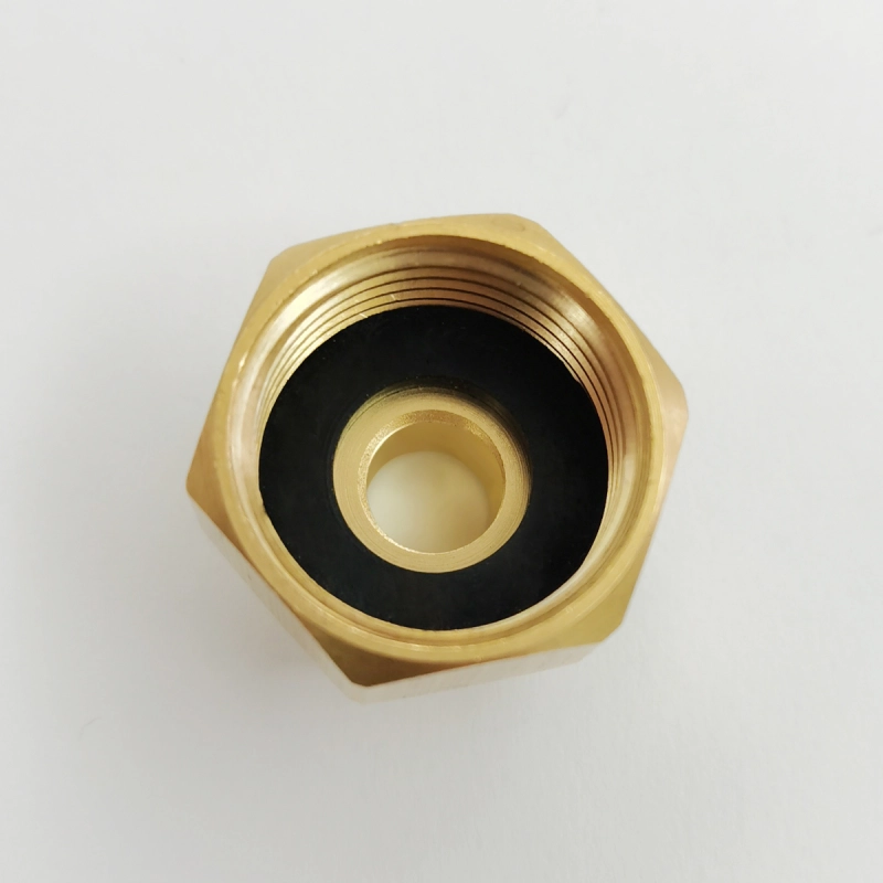 Tecmolog Brass Hose Adapter Connector, G1/2'' Male Thread to US3/8'' Female Thread, US3/8'' Male Thread to G1/2'' Female Thread, SBA025B/SBA025C