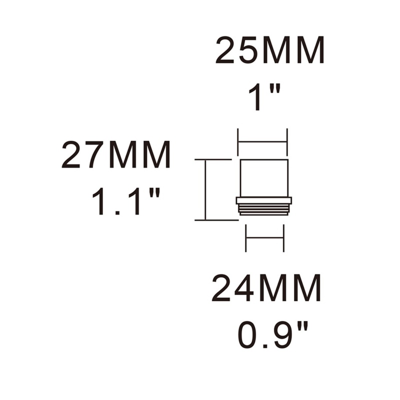 Tecmolog Brass M22 Female Thread Dual-Function 2-Flow Water Faucet Aerator, Water Saving Low Flow Aerator