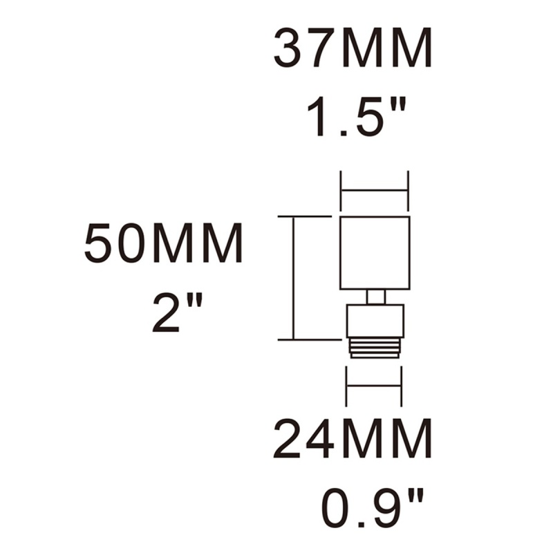 Tecmolog Brass M22 Female Thread Dual-Function 2-Flow Water Faucet Aerator, Water Saving Low Flow Aerator