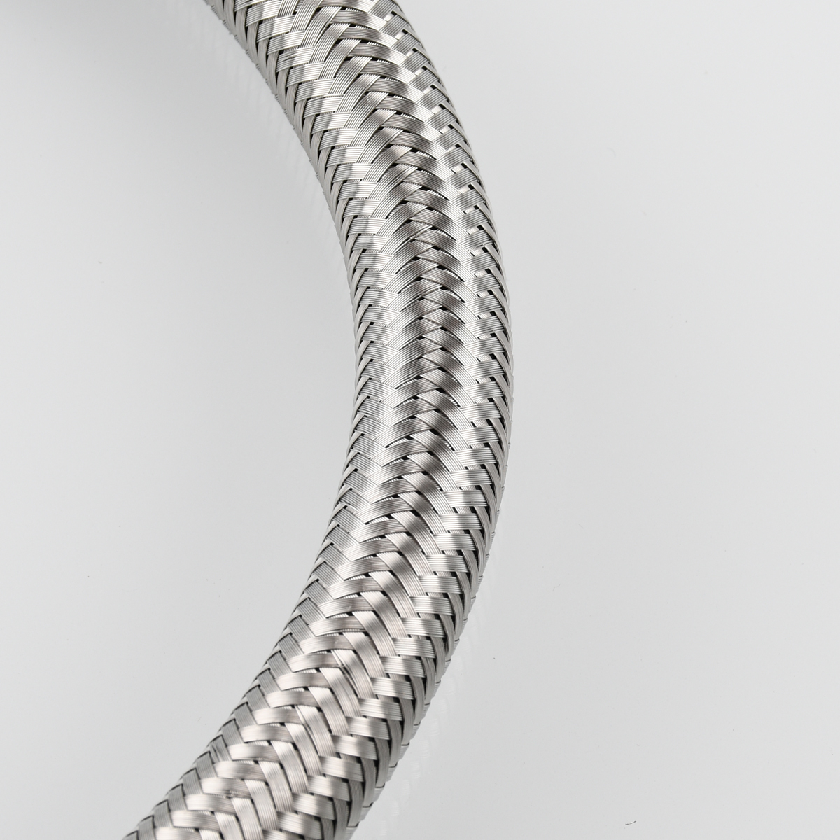 Tecmolog Braided Stainless Steel Toilet Connector, Toilet Supply Line 3/8" Female Compression Thread x 7/8"(15/16'') Female Ballcock Thread, FHA022