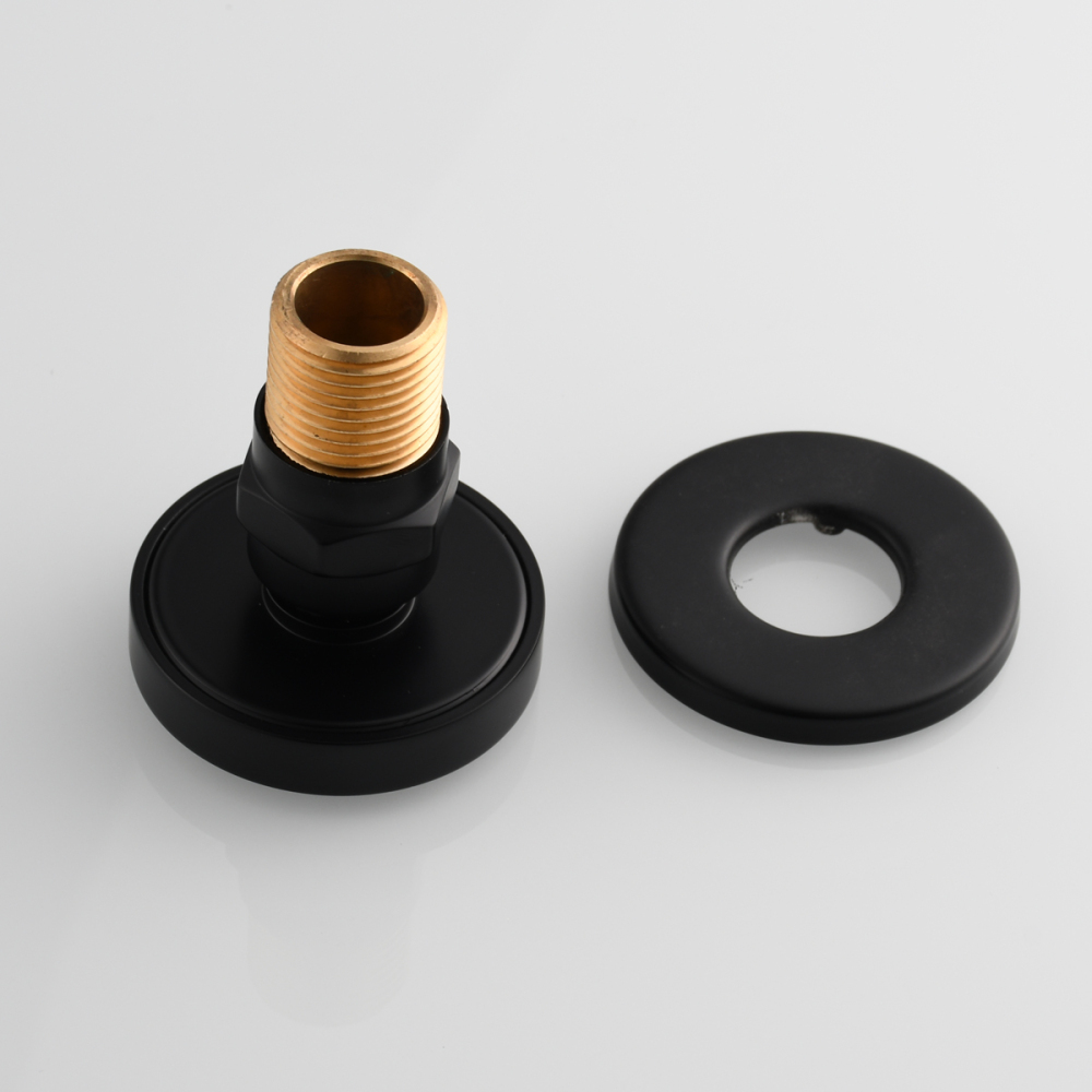 Tecmolog Solid Brass Shower Jet Round Shower Body Sprays Massage with Brushed Nickel/Chrome/Black Finish Spa Jets Sets Water Saving Wall Mounted Adjustable Shower Head Bathroom Accessories For Shower Set