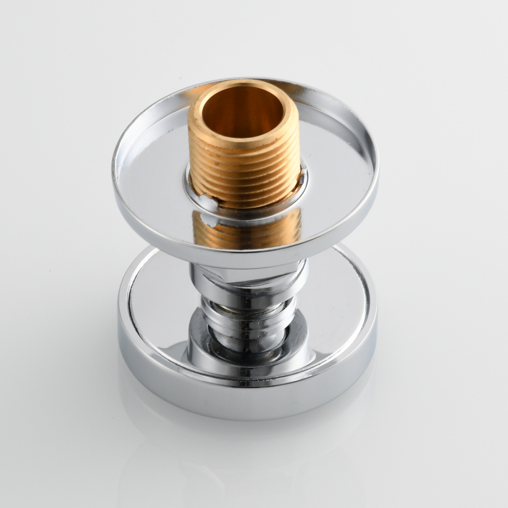 Tecmolog Solid Brass Shower Jet Round Shower Body Sprays Massage with Brushed Nickel/Chrome/Black Finish Spa Jets Sets Water Saving Wall Mounted Adjustable Shower Head Bathroom Accessories For Shower Set