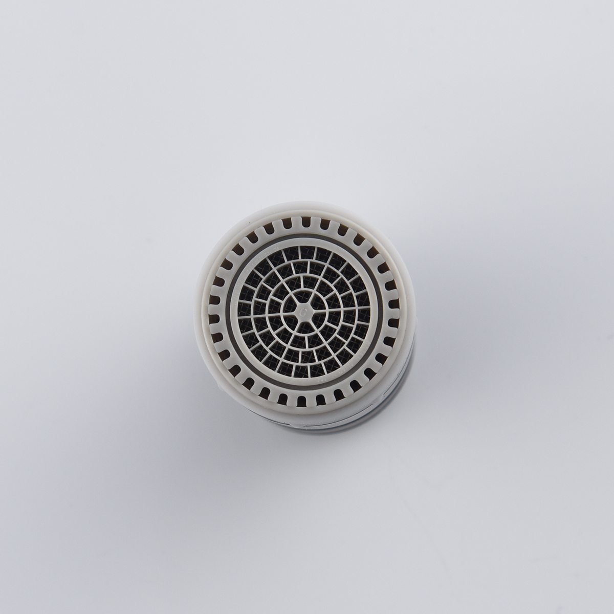 Tecmolog Brass Rotatable Sink Aerator with Silicone Head,  M22 Female/M24 Male Thread, Chrome/Black/Brushed Nickel