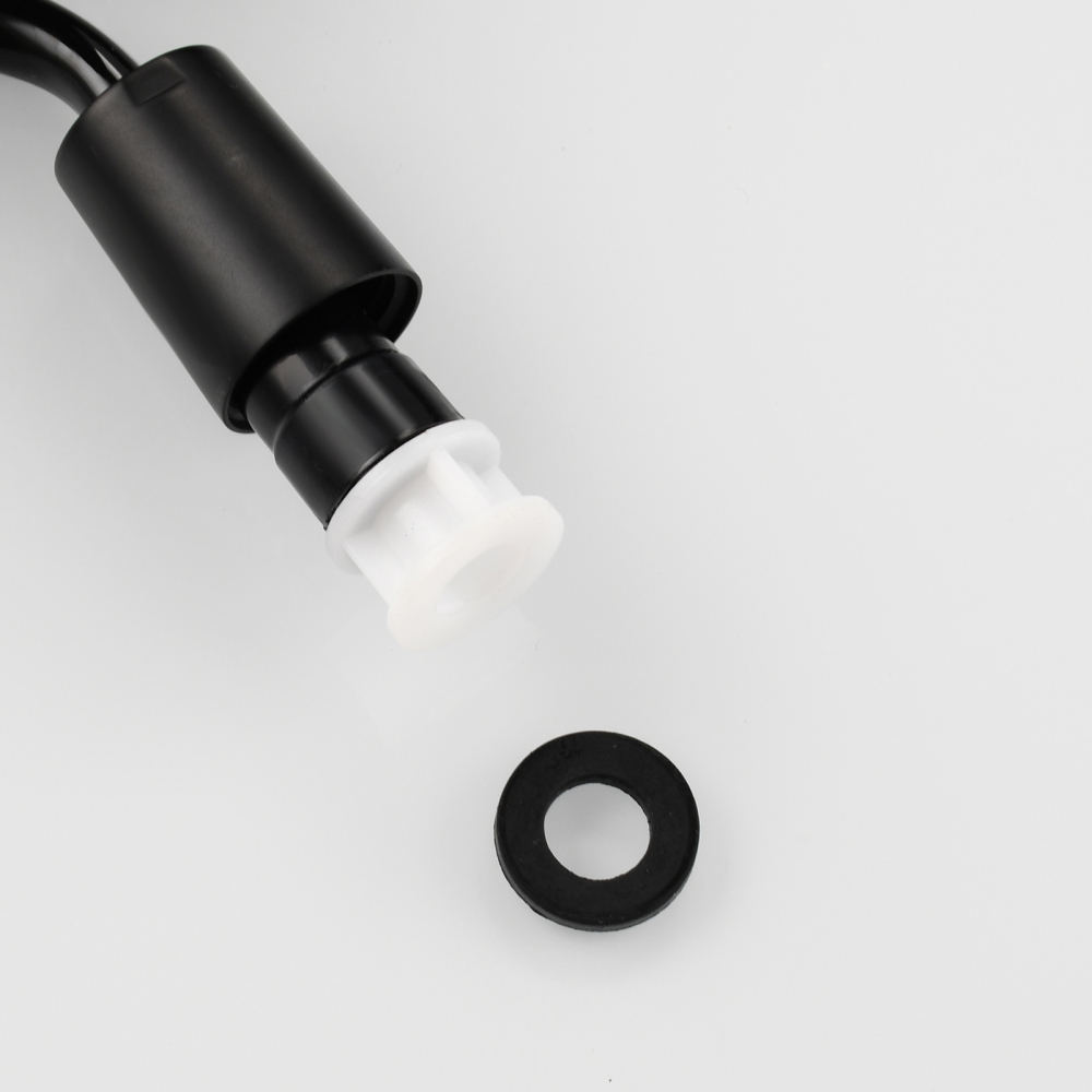 Tecmolog Shower Hose Spring Flexible White/Black/Gray 1.5m/2m/3m/4m/5m Shower Head Hose with Brass Nut for Water Plumbing Toilet Bidet Sprayer Telephone Line Plumbing