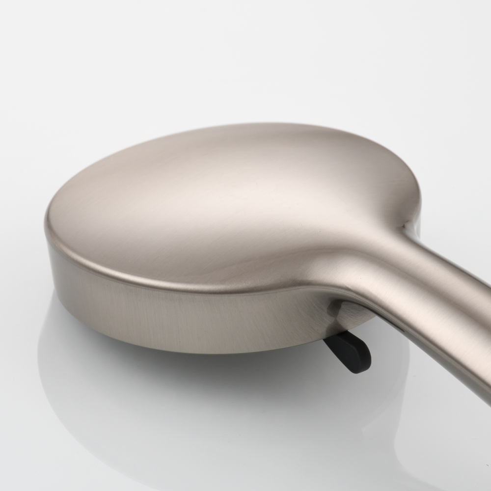 Tecmolog ABS Plastic PVD Gold Water Saving Shower Head, Pressure Boost Handheld Shower Sprayer for Bathroom, Shower Set