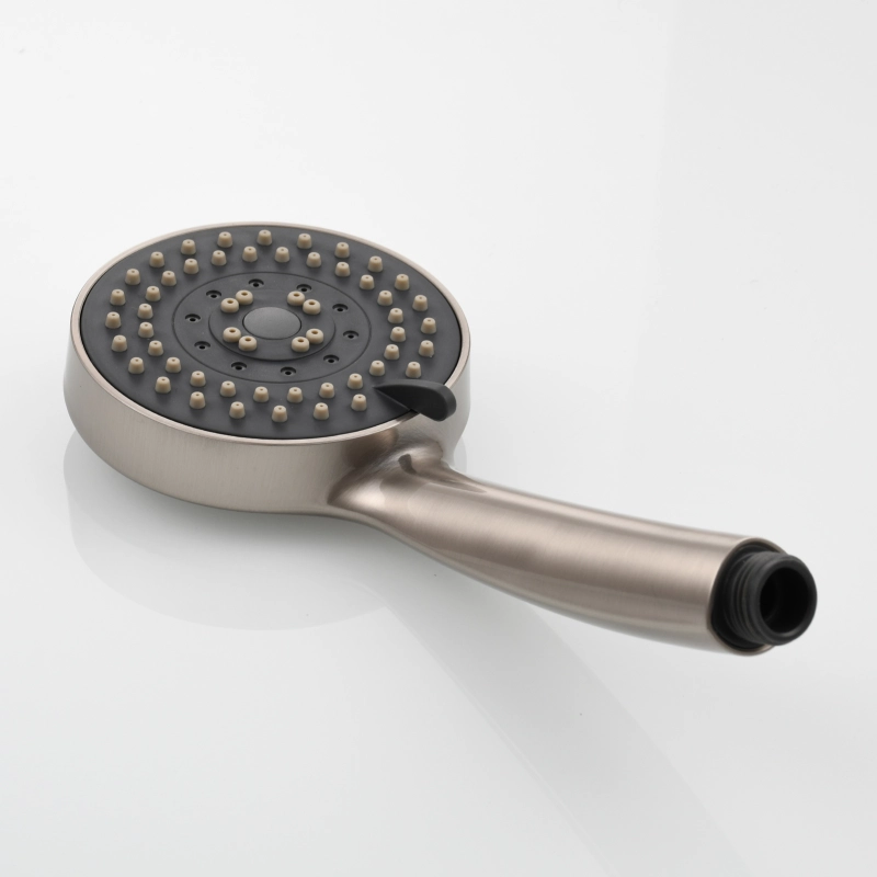 Tecmolog ABS Plastic PVD Gold Water Saving Shower Head, Pressure Boost Handheld Shower Sprayer for Bathroom, Shower Set
