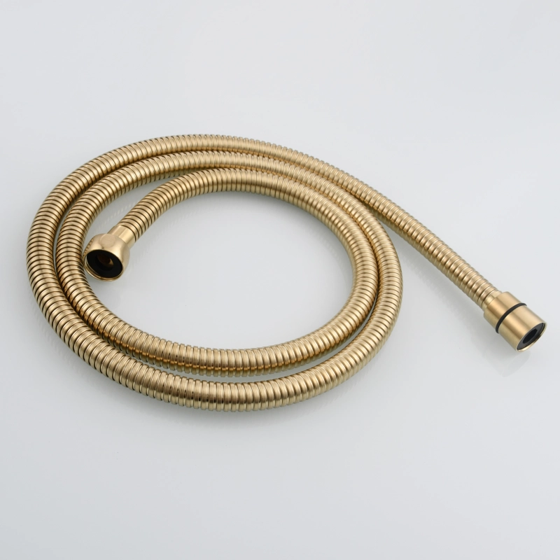 Tecmolog ABS Plastic PVD Gold Water Saving Shower Head, Pressure Boost Handheld Shower Sprayer for Bathroom, Shower Set