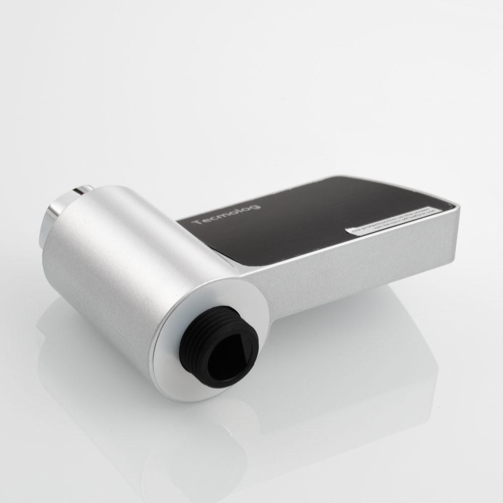 Tecmolog Plastic Led Waterproof Thermometer Pink Water High Accuracy Digital Thermometer for Bathtub Faucet Pink/Blue/Black/Silver