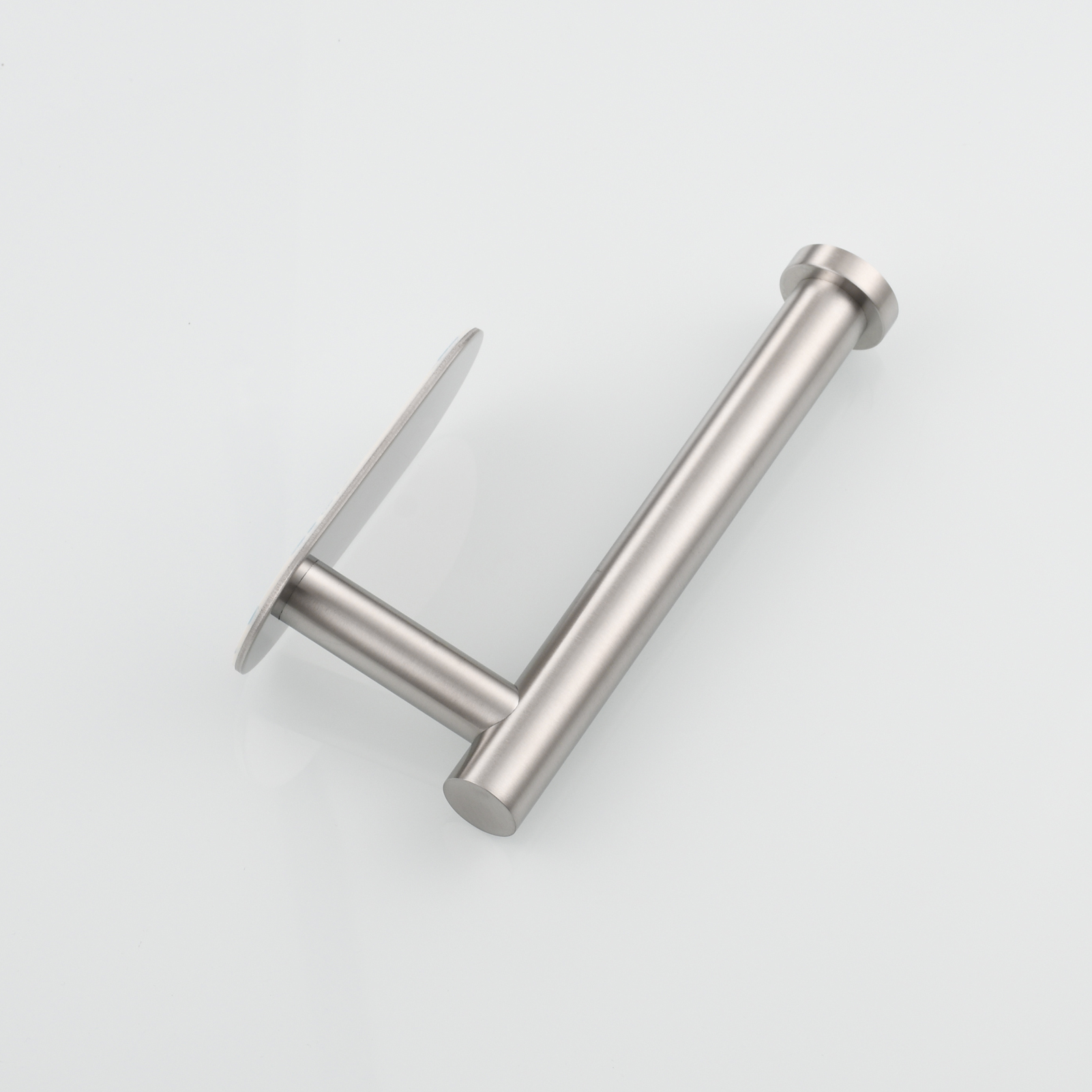 Tecmolog 304 Stainless Steel Bathroom Roll Paper Holder,  Wall Mount Adhesive Toilet Paper Holder, Brushed Nickel/Rectangle/Black/Golden