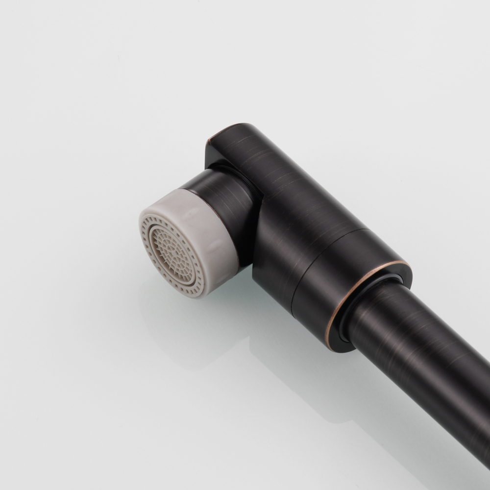 Tecmolog Kitchen Faucet Chrome Wall Mount Pot Filler Faucet Brass 360 Rotatable Folding Lengthened Folding single Handle Unique Cold Water Tap