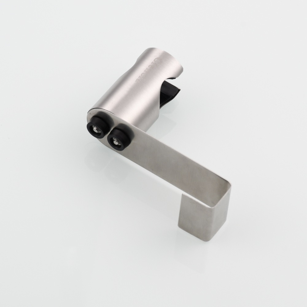 Tecmolog Stainless Steel Bidet Sprayer Holder(Showerhead holder), Wall Mounted/Hanging on for Toilet/Washroom