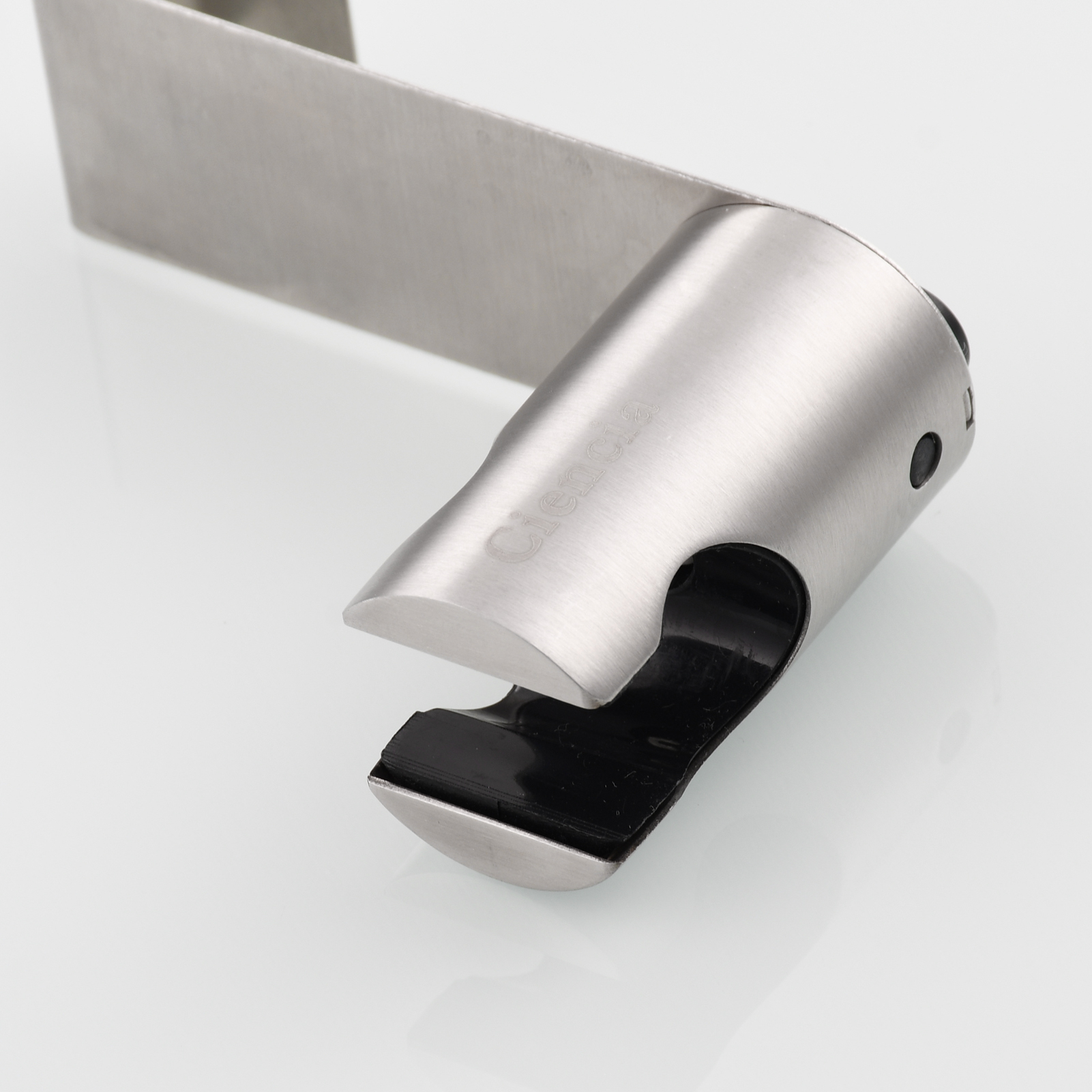 Tecmolog Stainless Steel Bidet Sprayer Holder(Showerhead holder), Wall Mounted/Hanging on for Toilet/Washroom