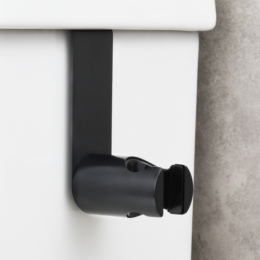 Tecmolog Stainless Steel Bidet Sprayer Holder(Showerhead holder), Wall Mounted/Hanging on for Toilet/Washroom