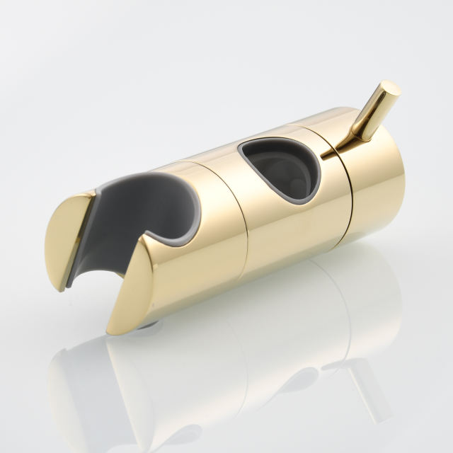 Tecmolog Brass Movable Shower Head Bracket Holder for 20mm Shower Slide Bar