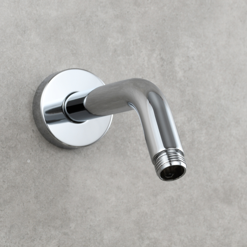 Tecmolog 304 Stainless Steel Brushed Nickel Shower Accessory Wall Mounted Shower Arm,HPF004