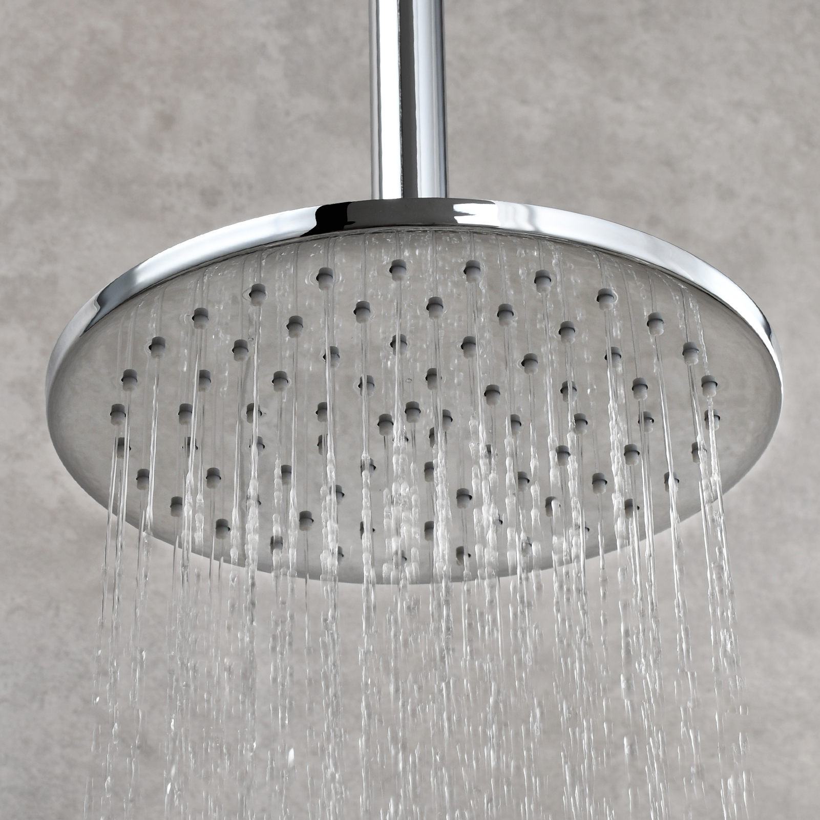 Tecmolog 304 Stainless Steel Brushed Nickel Shower Accessory Wall Mounted Shower Arm,HPF004