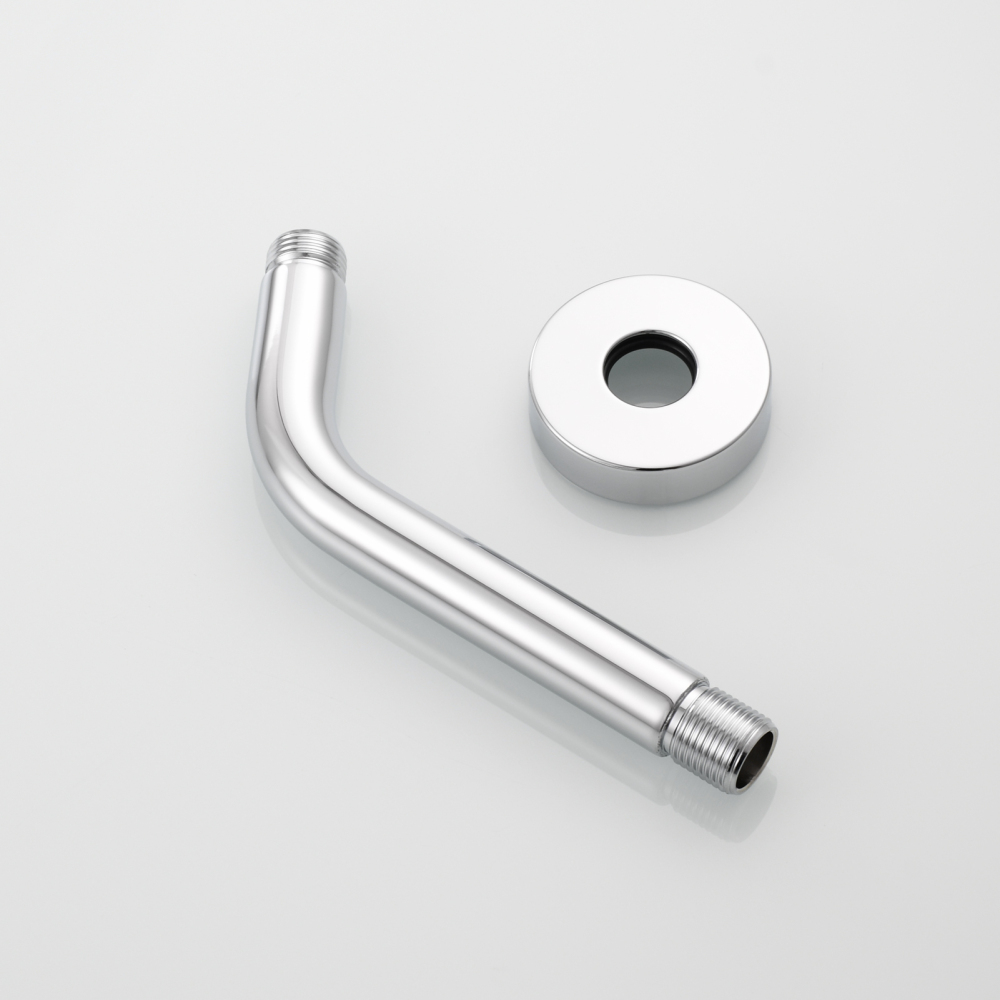 Tecmolog 304 Stainless Steel Brushed Nickel Shower Accessory Wall Mounted Shower Arm,HPF004