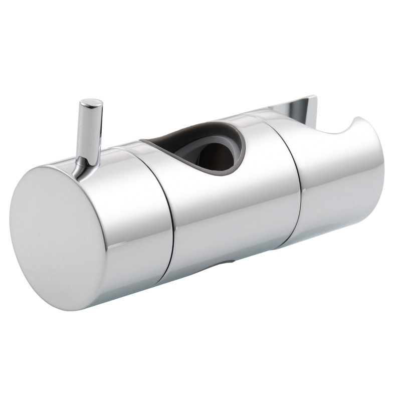 Tecmolog Brass Shower Bar Bracket Holder Shower Head Holder for 25mm Shower Slide Bar Height Angle Adjustable Shower Accessory