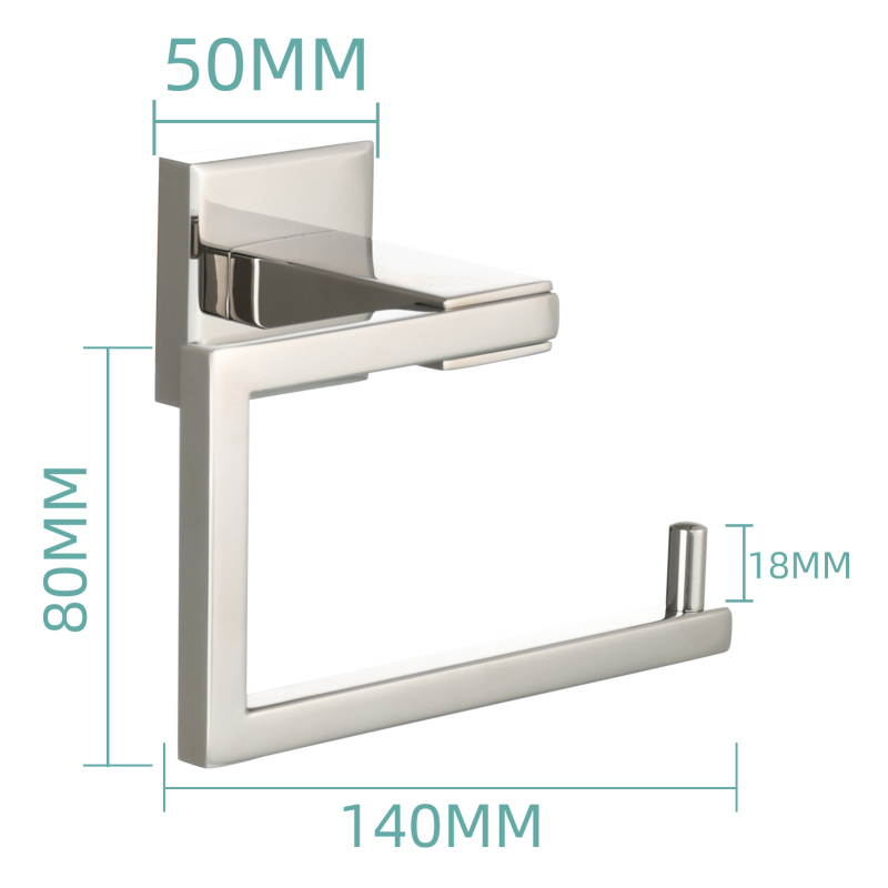 Tecmolog 304 Stainless Steel Paper Holder Wall Mounted for Bathroom Toilet Roll Holder,Mirror/Nickel/Black/Brushed Gold